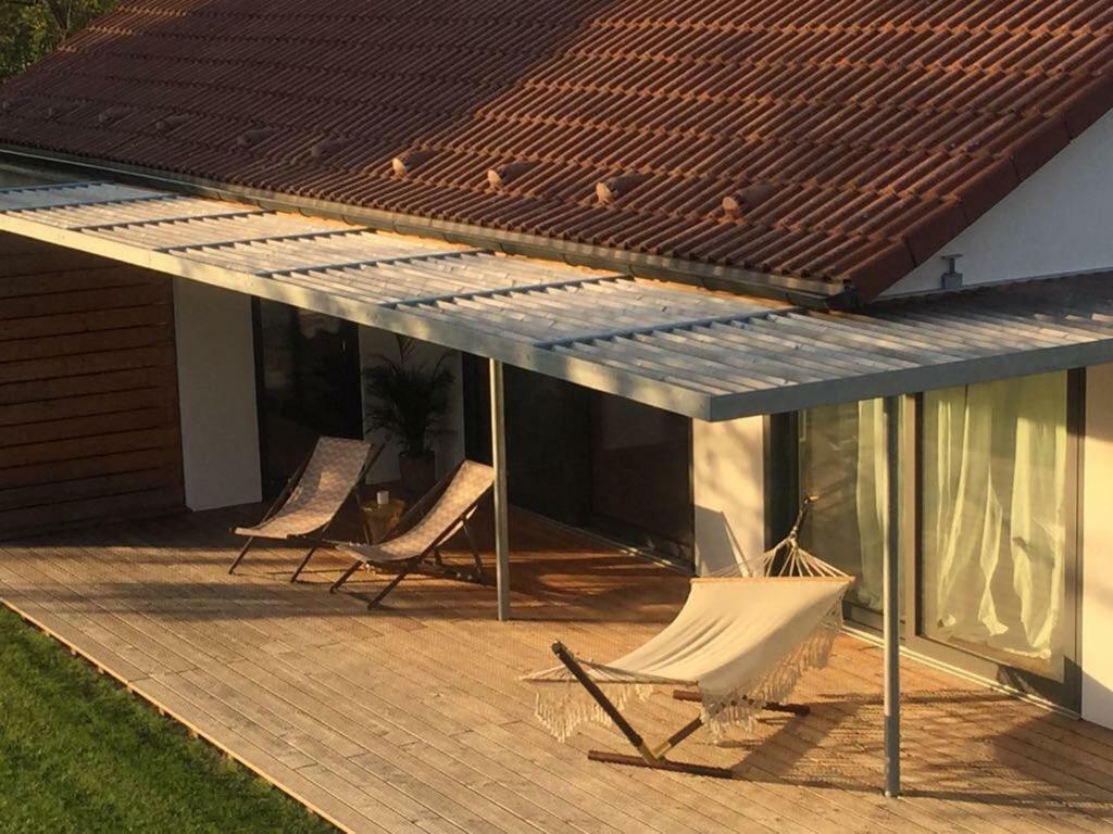 Ferienhaus Mit Sonnendeck Saint-Wendel Extérieur photo